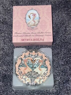 Flower Knows Swan Ballet Series Embossed Blush 05 Dreamy Season